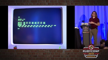 RubyConf 2019 - Coding like it’s 1977: Ruby on the Apple ][ by Colin Fulton