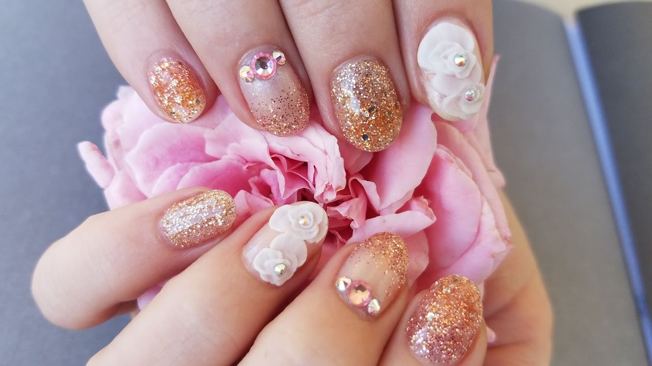 10. "Rose Gold" nail color for a trendy and modern anniversary party - wide 7