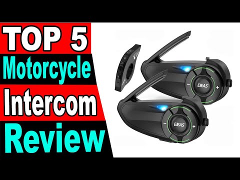 Video thumbnail: "TOP 5 Best Motorcycle Intercom Review 2025" — hands-on review by Best Gadgets on YouTube