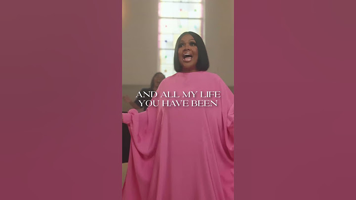 All my life You have been faithful 🙌🏽 #GoodnessOfGod