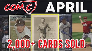 I've sold Over 2,000 Cards on COMC this Year | April 2024 Update