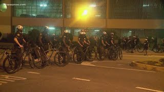 Some protesters arrested at march near Virginia Beach Oceanfront
