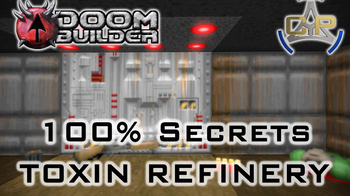 All Secrets TOXIN REFINERY E1M3 Explained Doom tutorial