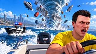 Every Time I Crash, The Water Tornado Gets Bigger In GTA!