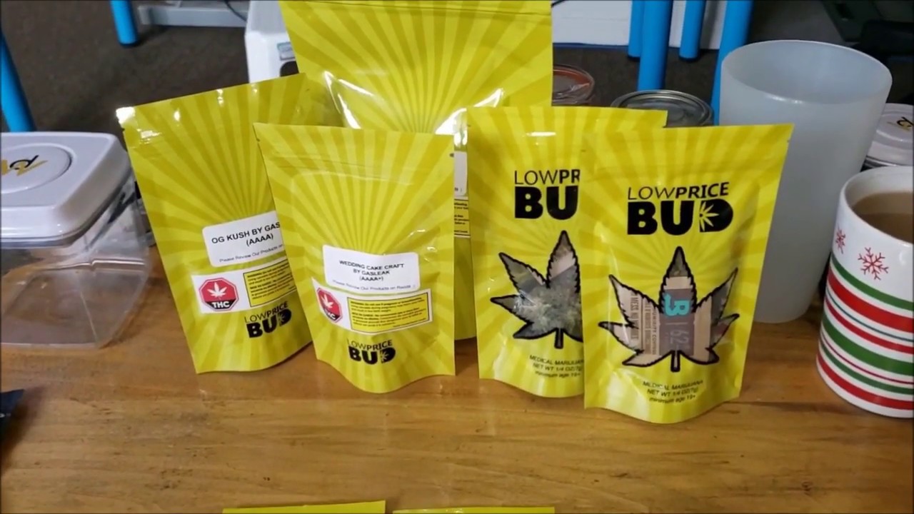 LOWPRICEBUD mail order marijuana UNBOXING - gasleak mixed OZ, 1oz PK, + more!