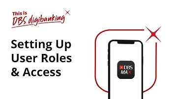 DBS MAX Quick Start Guide - Setting up user roles and access