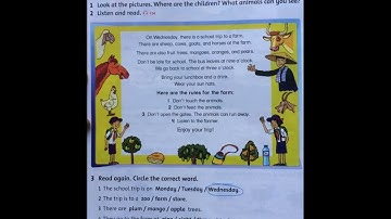 Family and Friends Grade 4/Unit 12/Lesson 5: Skills Time