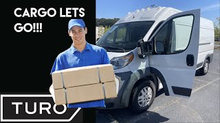 Turo Gems: Cargo Van added to Fleet!!