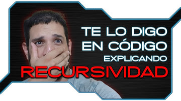 Recursividad explicado fácil.