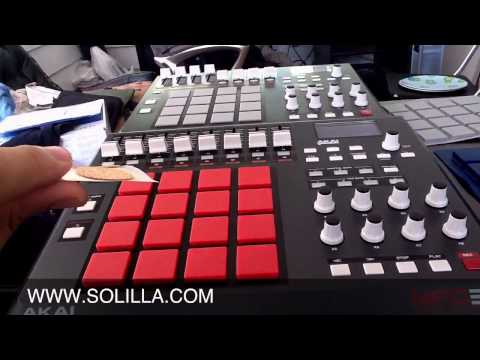 Fat Pad搭載　Akai MPC Studio Akai MPC1000 / MPK / 500 - 808 Style Multi Color Thick Fat