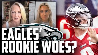 Rookie Woes - Eagles QB Carson Strong falling down depth chart