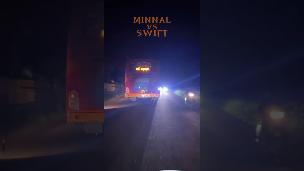Ksrtc Minnal vs Ksrtc Swift Delux ❤🔥| Ksrtc vs Ksrtc | Ksrtc Minnal | Ksrtc Mass Entry | 