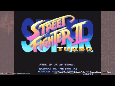 Ryu Super Street Fighter II: Turbo X GM Challenge Capcom Arcade Stadium PS4 20231215161541