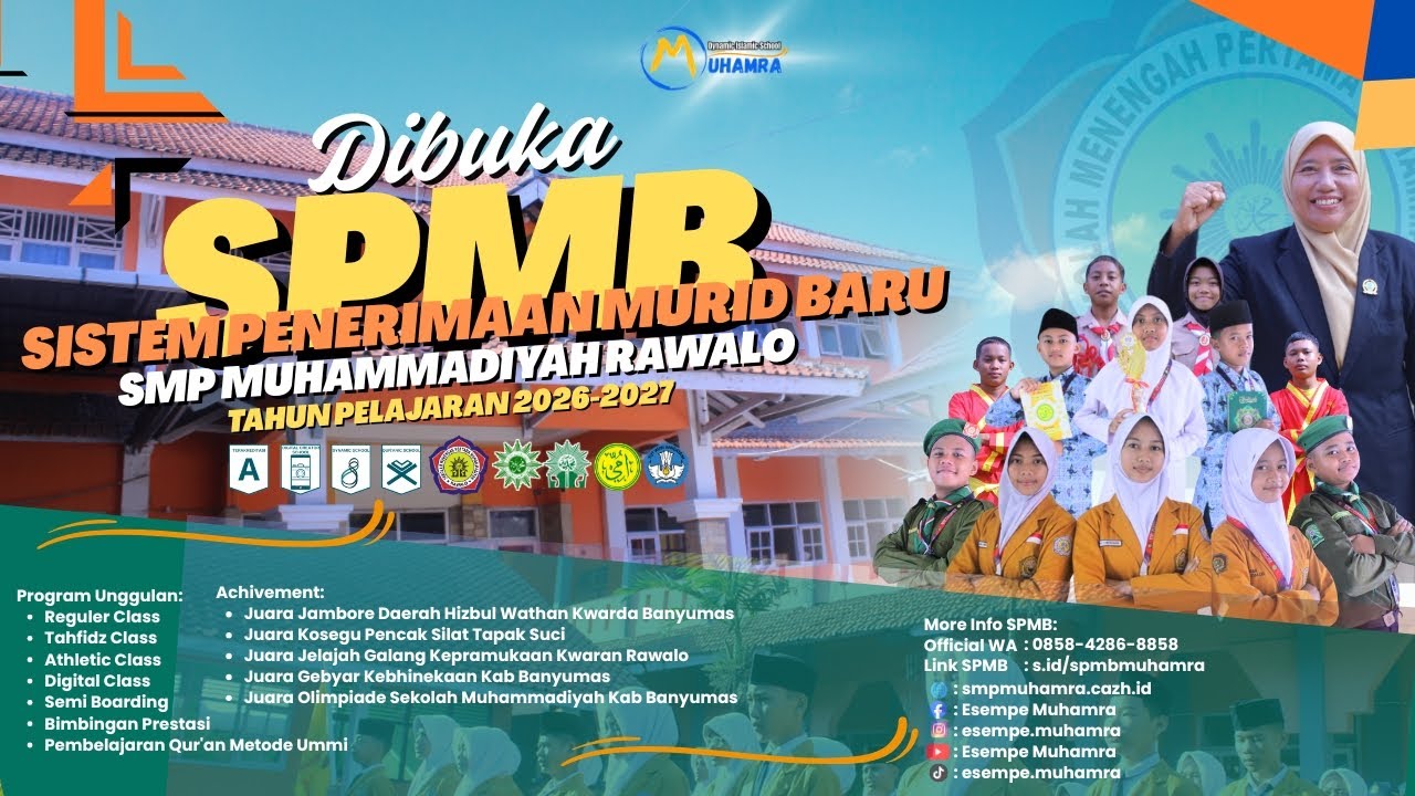Sistem Penerimaan Murid Baru SMP Muhammadiyah Rawalo 