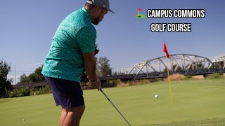 Campus Commons Golf Course Vlog | 9-Hole Par 3 in Sacramento, CA