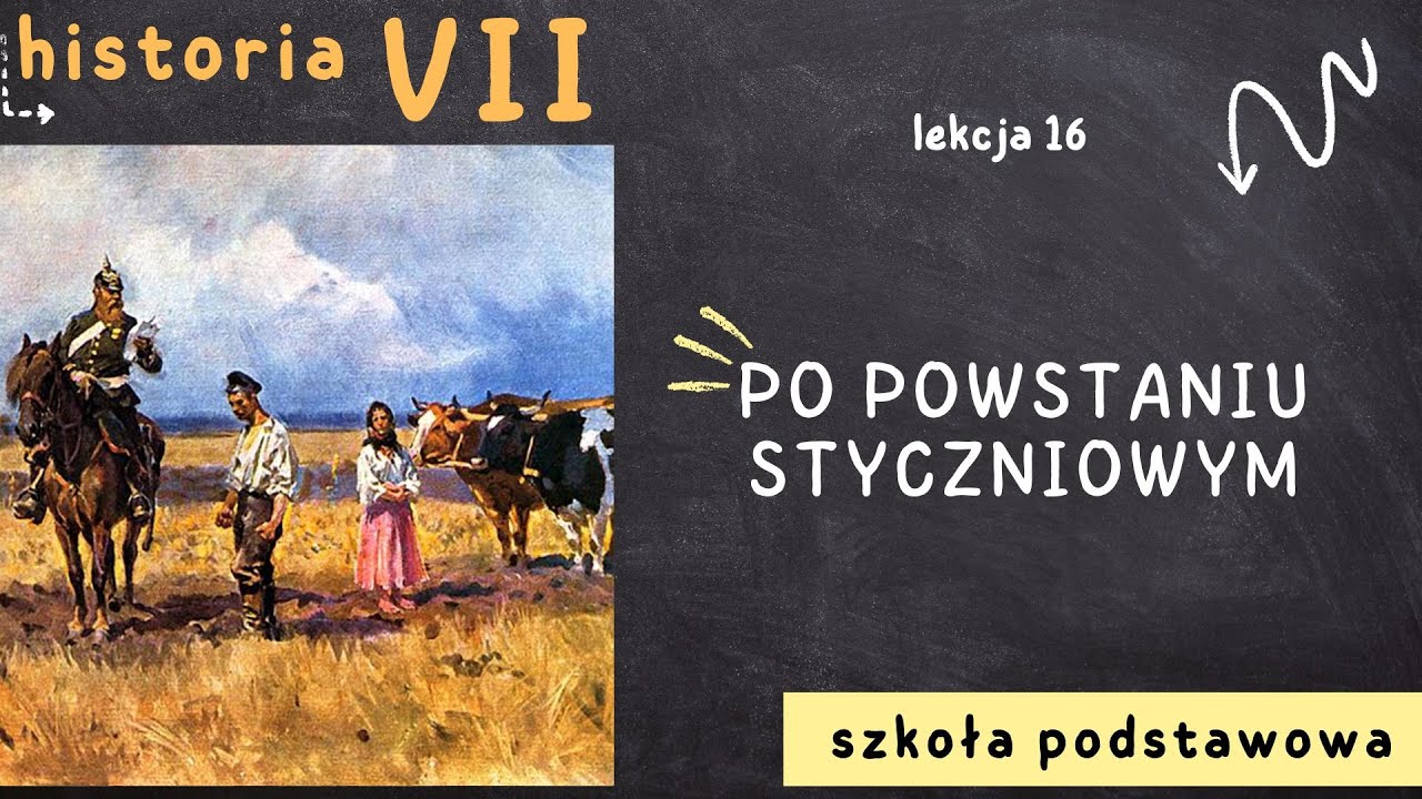 Historia 7 [Lekcja 16 - Po powstaniu styczniowym] - YouTube