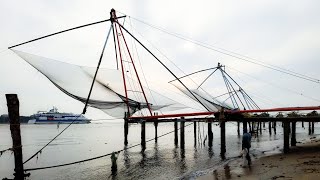 Vypin Chinese fishing nets and Kochi Water Metro