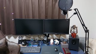 ぐだぐだルームツアー＼(＾o＾)／　【 別に誰も知りたくないPCデスク周りを適当に紹介 】