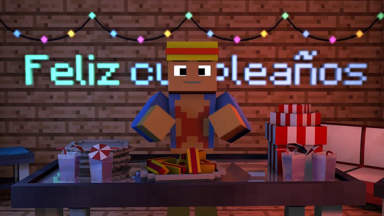 👾MINECRAFT VIDEO INVITACION CUMPLEAÑOS MINECRAFT HAPPY BIRTHDAY PARTY🎈 