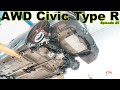 Building an AWD Civic Type R | Ep. 25 (Final Rear Assembly!)