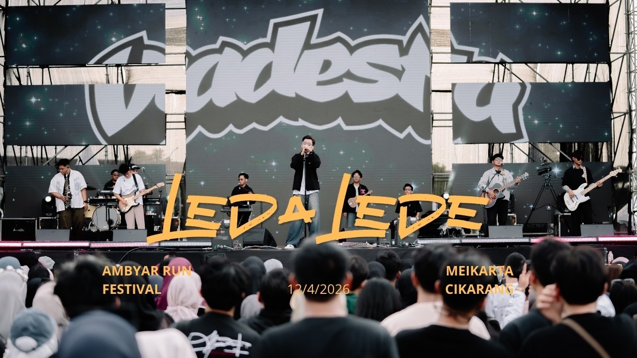 Watch Vadesta - Leda Lede (Live at Ambyarun 2026) on YouTube Watch Vadesta - Leda Lede (Live at Ambyarun 2026) on YouTube