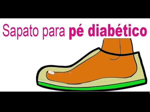 sapatos para pes diabeticos