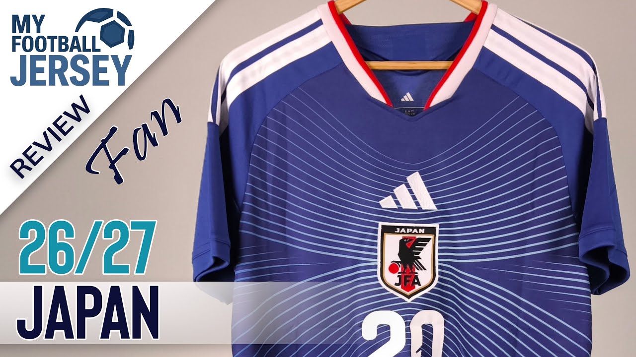 Japan Home Jersey 26/27 (GrKits5) Fan Version Review - YouTube