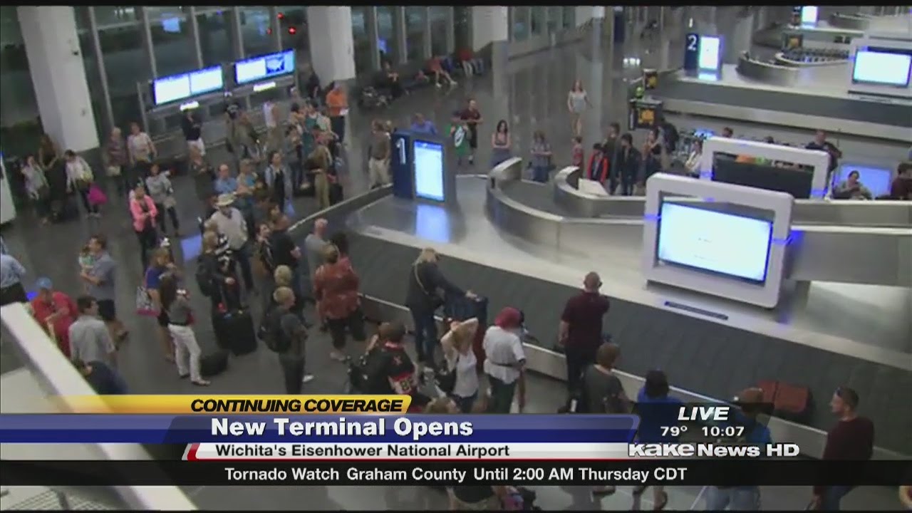 Dwight D. Eisenhower Airport terminal opens