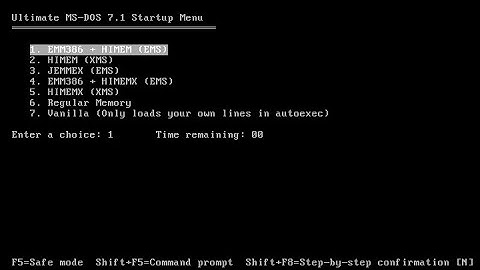 #doscember - Ultimate MS-Dos 7.1 Installation & Overview