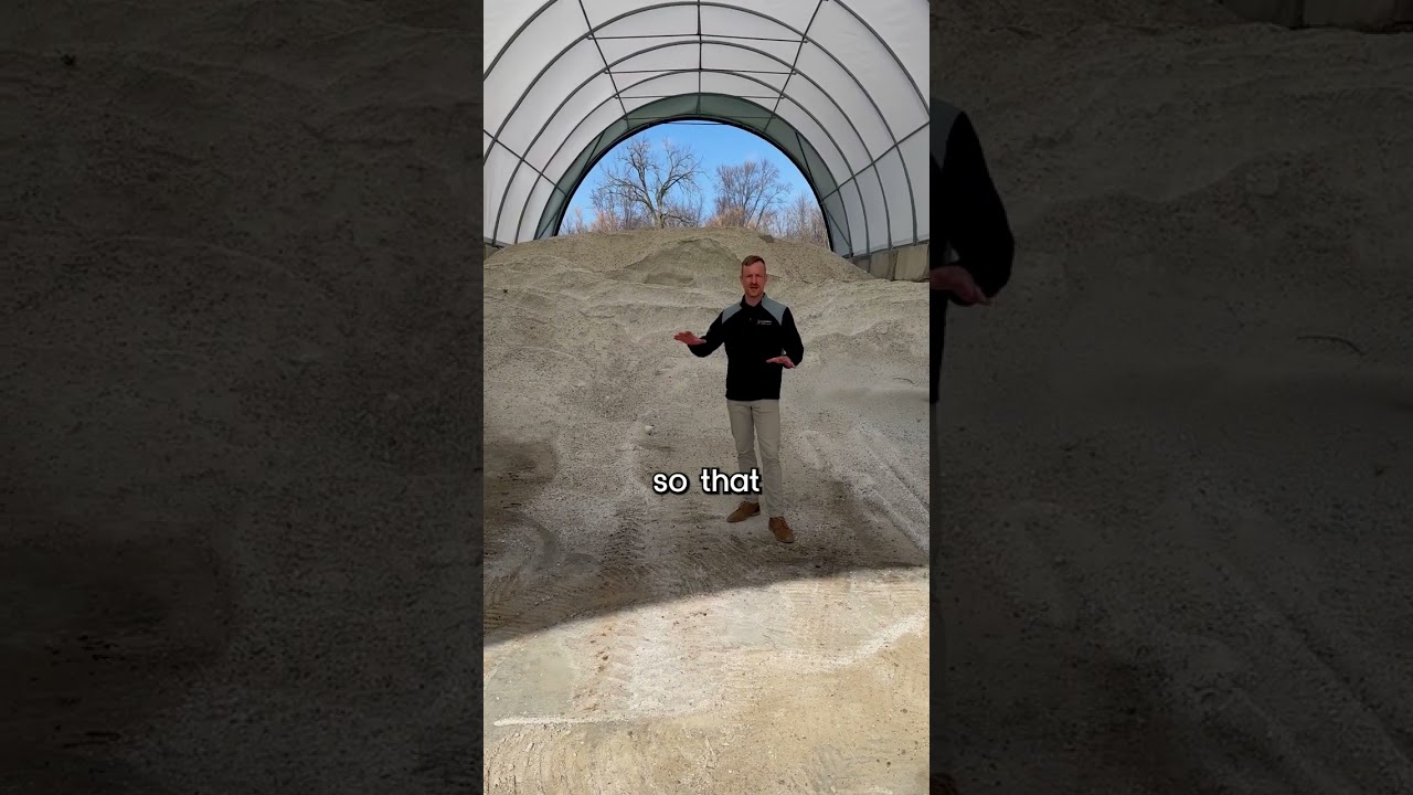 Holy Sodium! Step Inside the Big Lakes Lawn Care Salt Dome! 