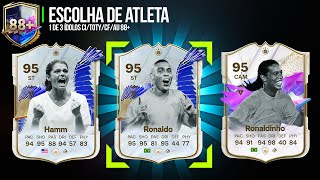 FIZ de NOVO o PLAYER PICK de ICON C.INV/TOTY/CF/AU 88+ com RONALDO, R10 E + VALEU ou é SCAM? | FC 24