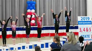 Xanya Bernardino Level 4 Georgia State Meet 2019