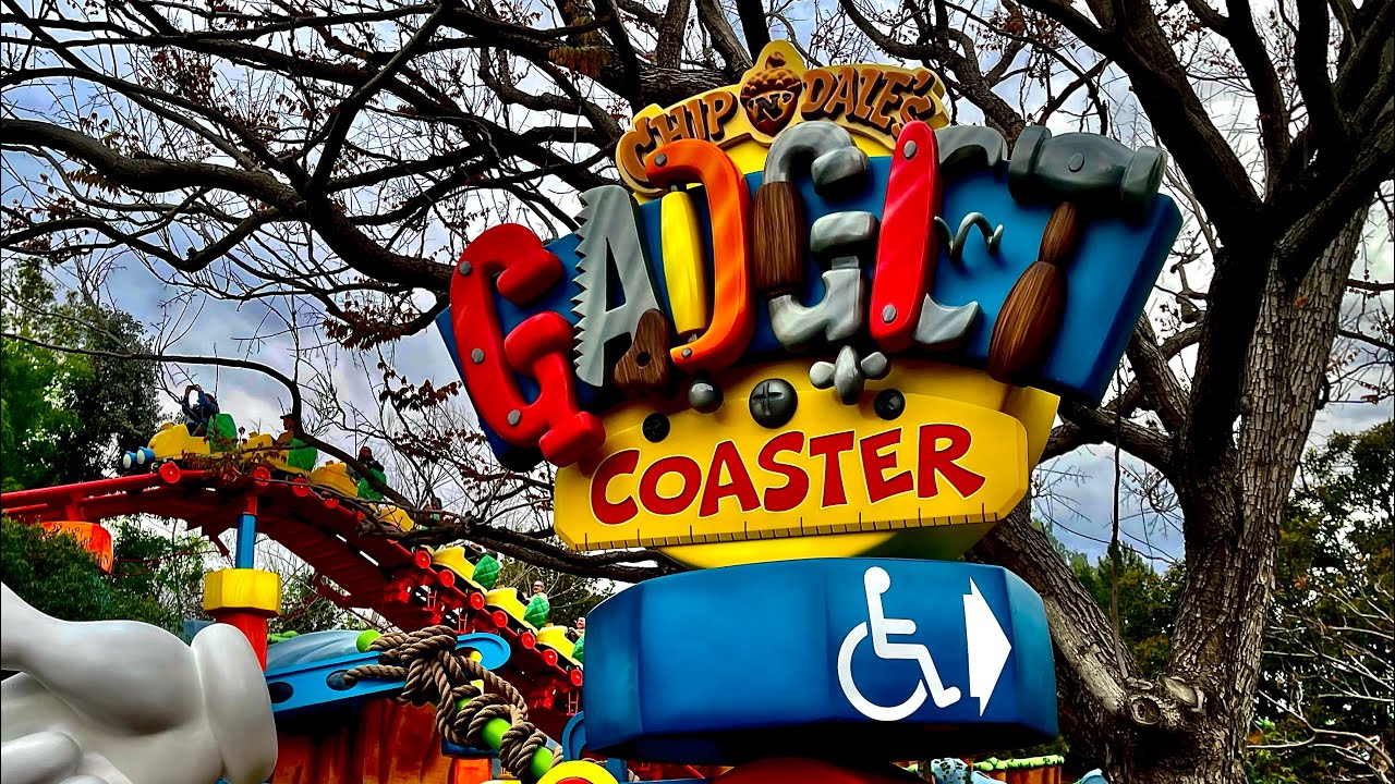 Chip N Dale’s Gadgit Go Coaster Opening Day 3/19/2023 Front Row POV