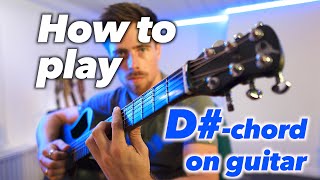 GUITAR FOR BEGINNERS | How to play the D# (D sharp) chord (TUTORIAL)