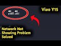Fix Vivo Y15 Network Not Showing Problem Solved