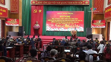 Đảng uỷ phường Tĩnh Gia học tập, quán triệt, triển khai thực hiện nghị quyết ĐHĐB tỉnh lần thứ XX