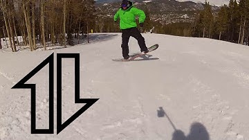How to Butter: #13  Frontside Tail-Roll 360