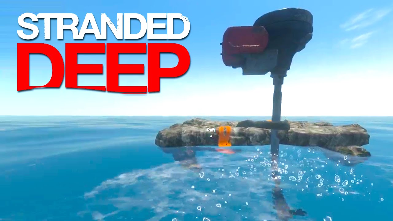 stranded deep boat motor! how to make a boat motor - youtube