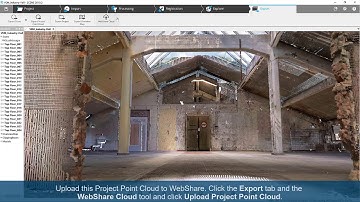 FARO SCENE WebShare Cloud - Upload 3D Point Cloud - English