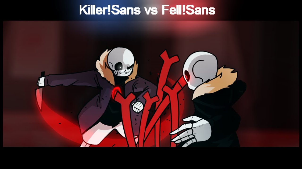 Reaper!Sans Vs Geno!Sans (Animation) 