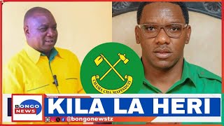 🔴🅻🅸🆅🅴: MAPOKEZI YA WAJUMBE WA SEKRETARIETI YA CCM TAIFA, JOKATE, HAPI WATUMA SALAMU