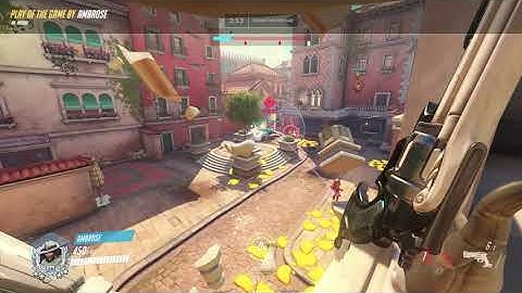 Overwatch - POTG - Quintuple Kill with McCree (Rialto - Total Mayhem)