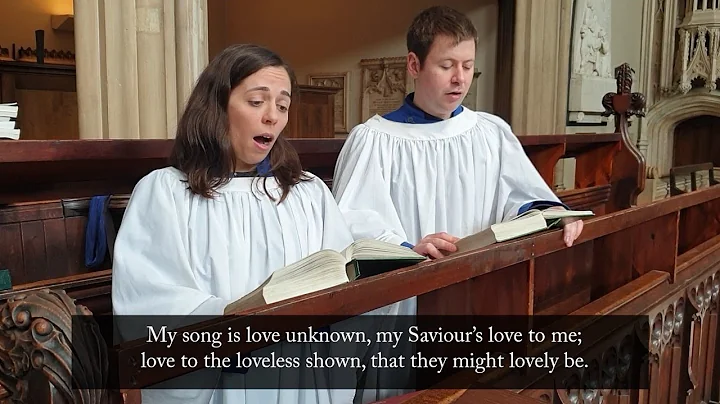 Music for Tuesday of Holy Week: My song is love unknown