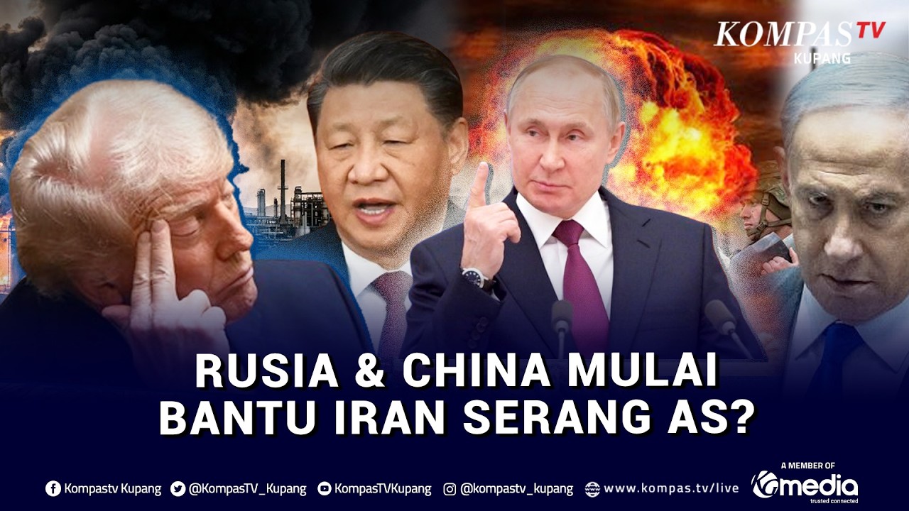 AS Tuding Rusia Bantu Intelijen ke Iran, China Desak Hentikan Perang Timur Tengah