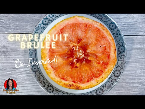 Grapefruit Brulee
