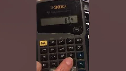 Calculating Variance, Mean, and Standard Deviation on TI-30XA Calculator
