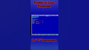 C Programming Short Video ,Find Profit or Loss #short #shorts #shortsvideo #shortvideo #shortsfeed