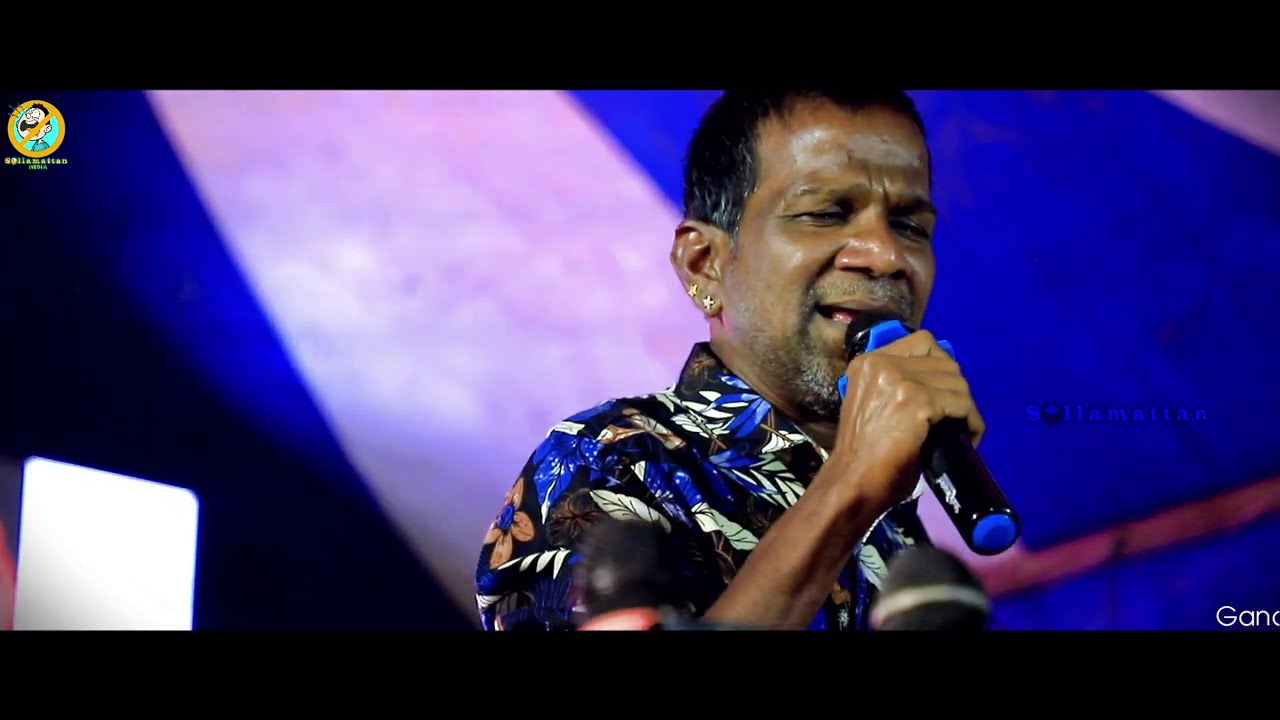Varraru Varraru Thalaivaru Yaru Poovai Moorthiyaruga  Gana Bala  Stage Performance   SOLLAMATTAN