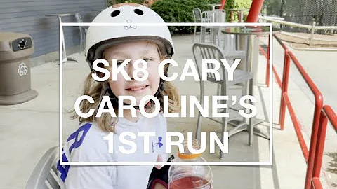Sk8 Cary   Caroline's First Run - ApexBMX