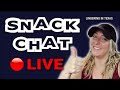 🔴 SNACK CHAT: LINGERING IN TEXAS (Live Stream) // Travel Snacks